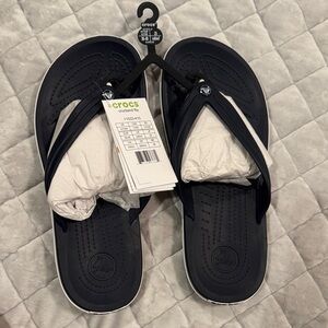 CROCS Dark Flip Flops